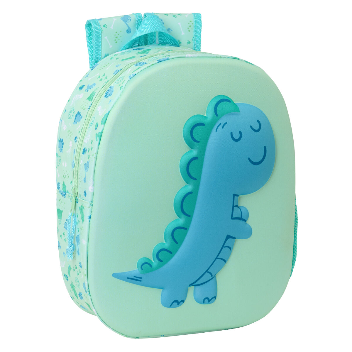 Barnryggsäck Safta Mint 27 x 33 x 10 cm 3D
