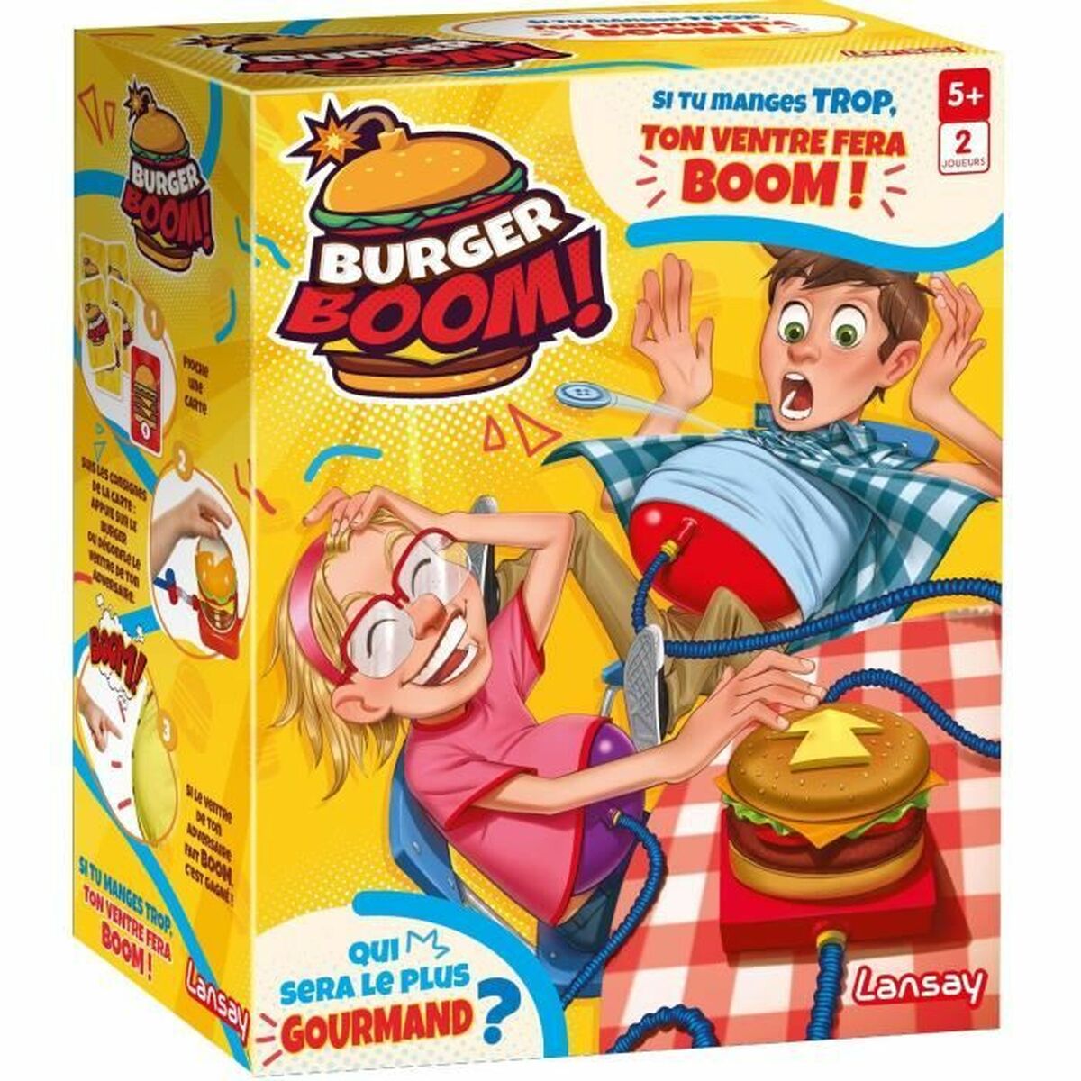 Sällskapsspel Lansay Burger Boom 28 x 12 x 22 cm - 3