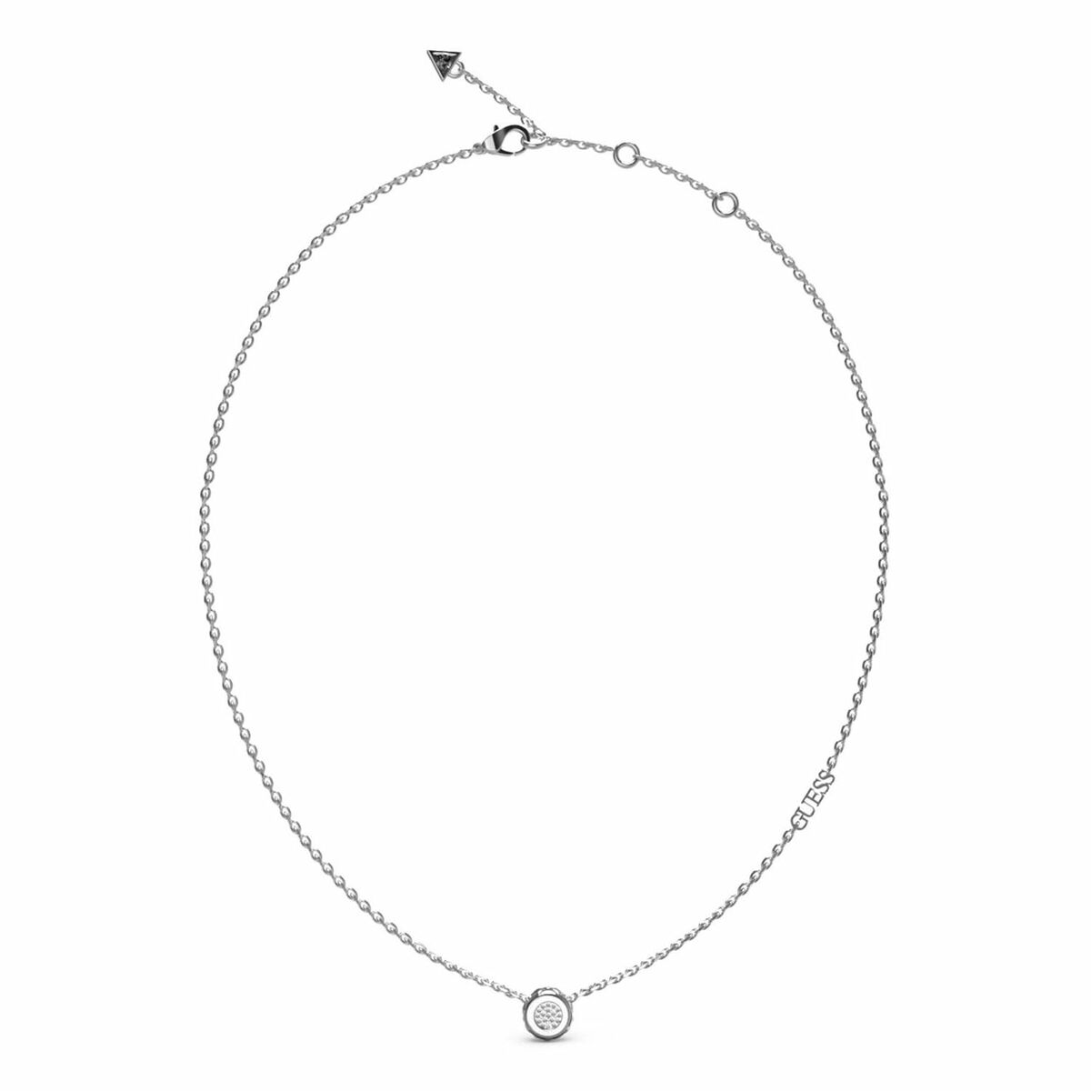 Damhalsband Guess JUBN04593JWRHT-U Silvrig