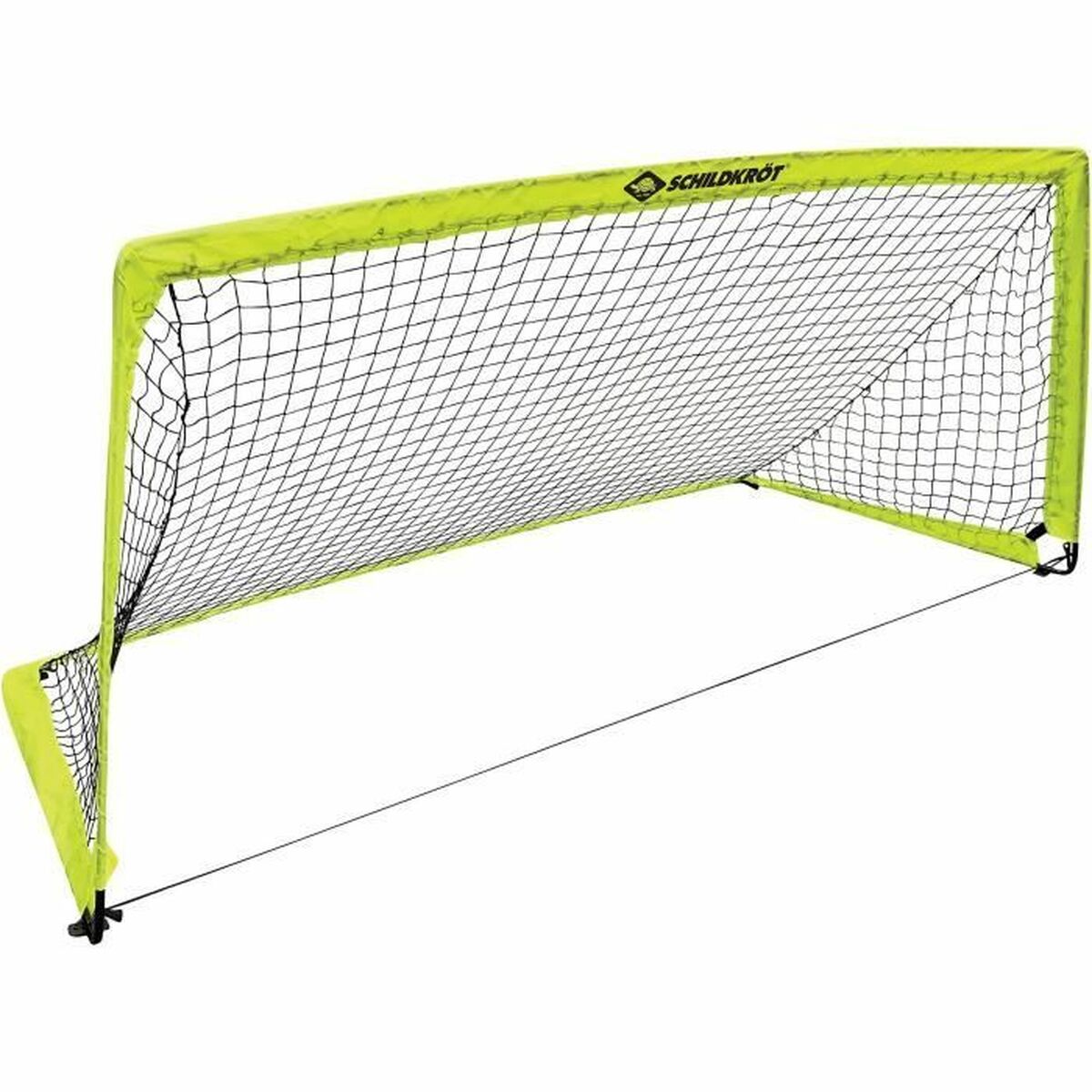 Fotbollsmål Schildkröt Gul Svart