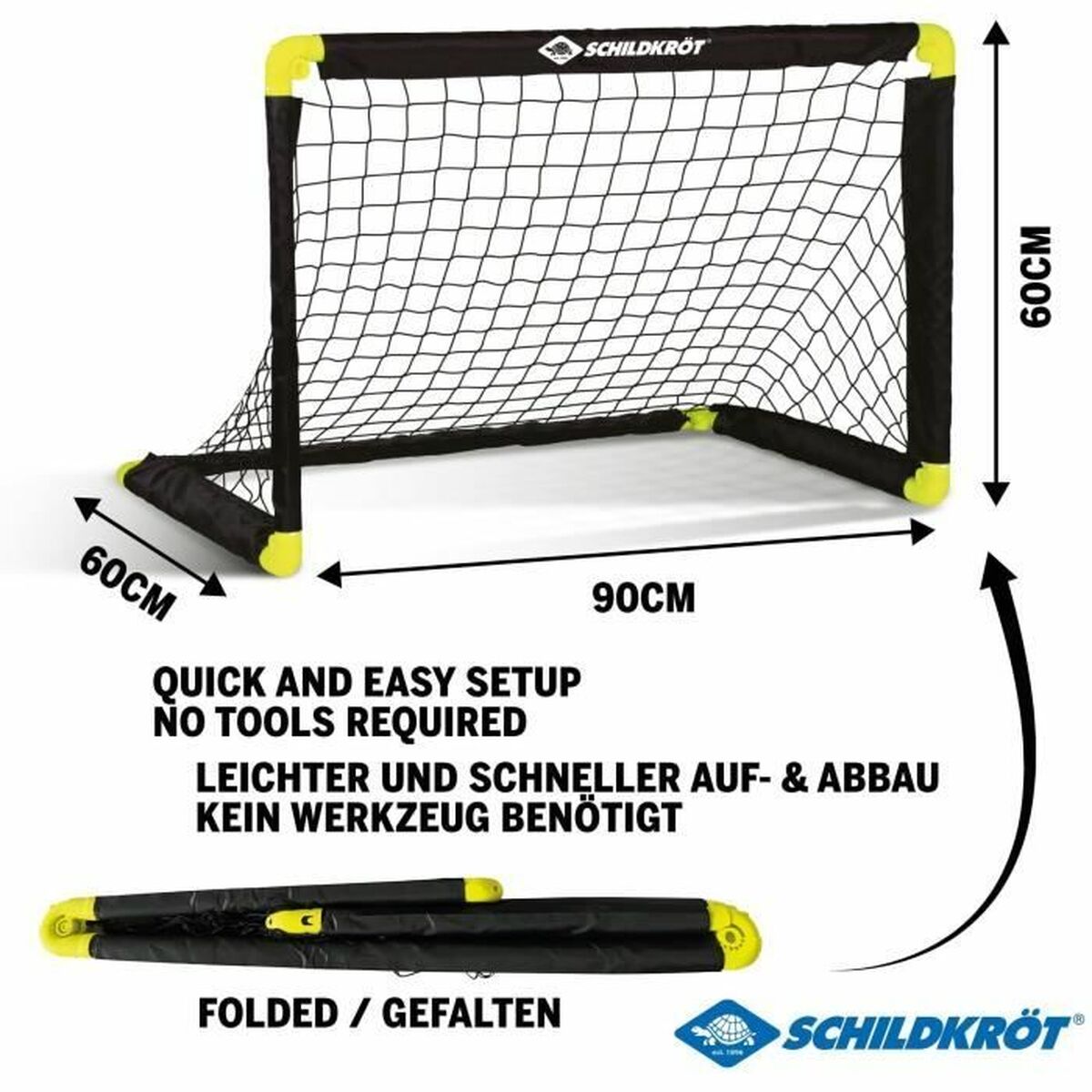 Fotbollsmål Schildkröt - 2