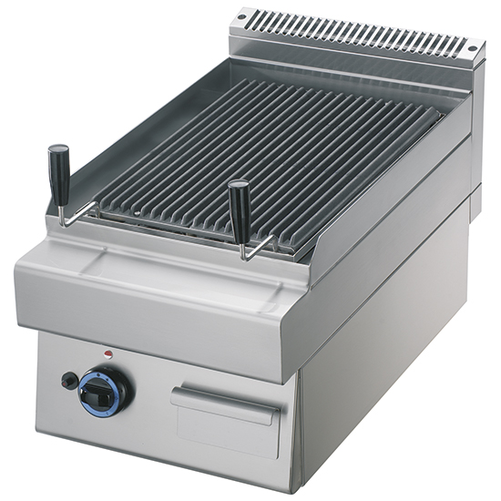 Gas lavasten grill, bord