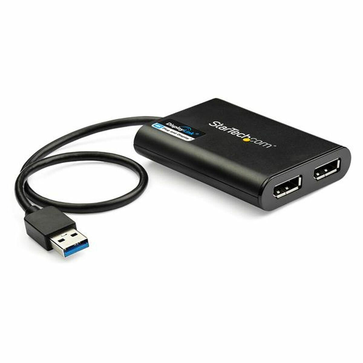 DisplayPort Kabel USB 3.0 Startech USB32DP24K60 Svart - 2
