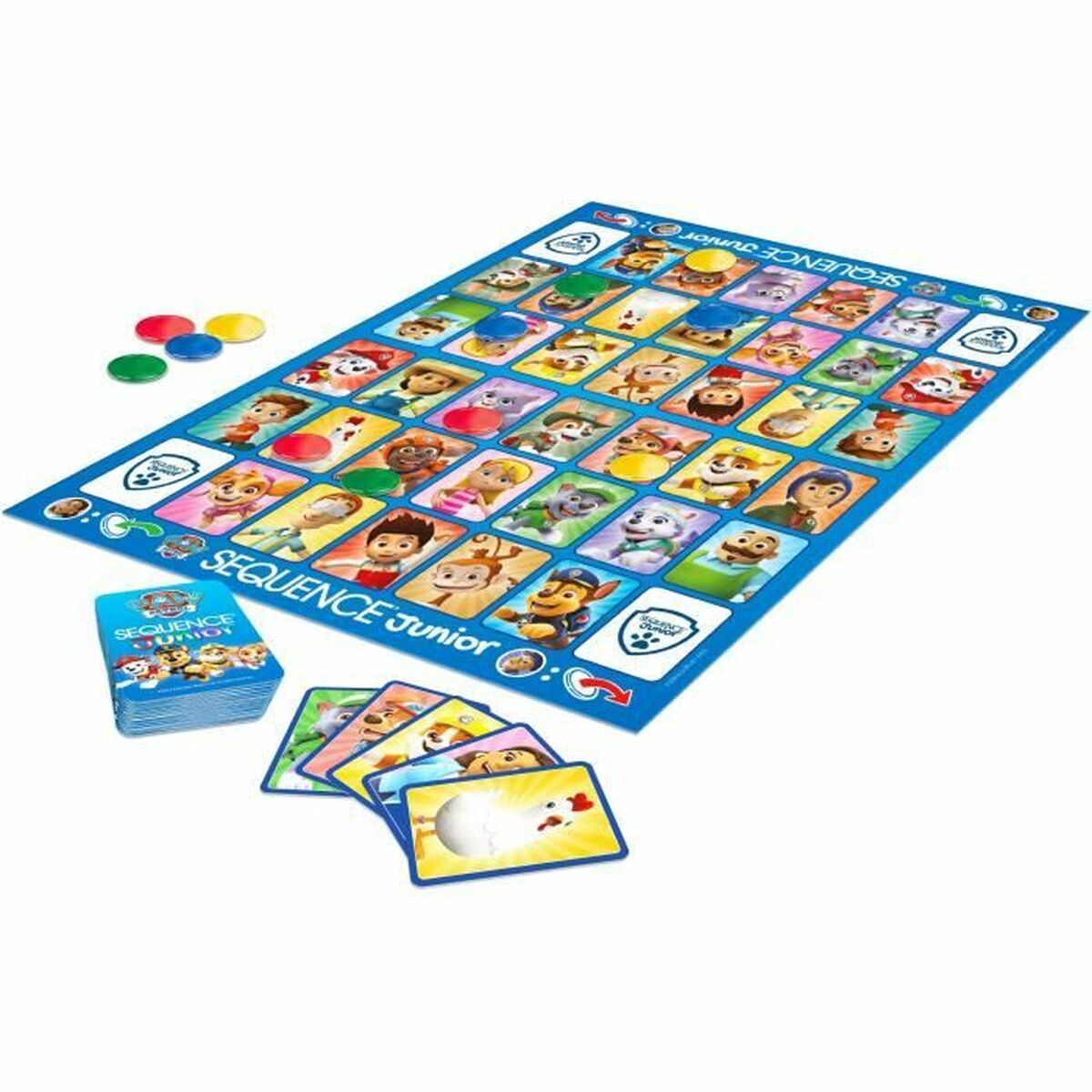 Sällskapsspel Goliath Junior Paw Patrol Sequence 27 x 6 x 27 cm - 3