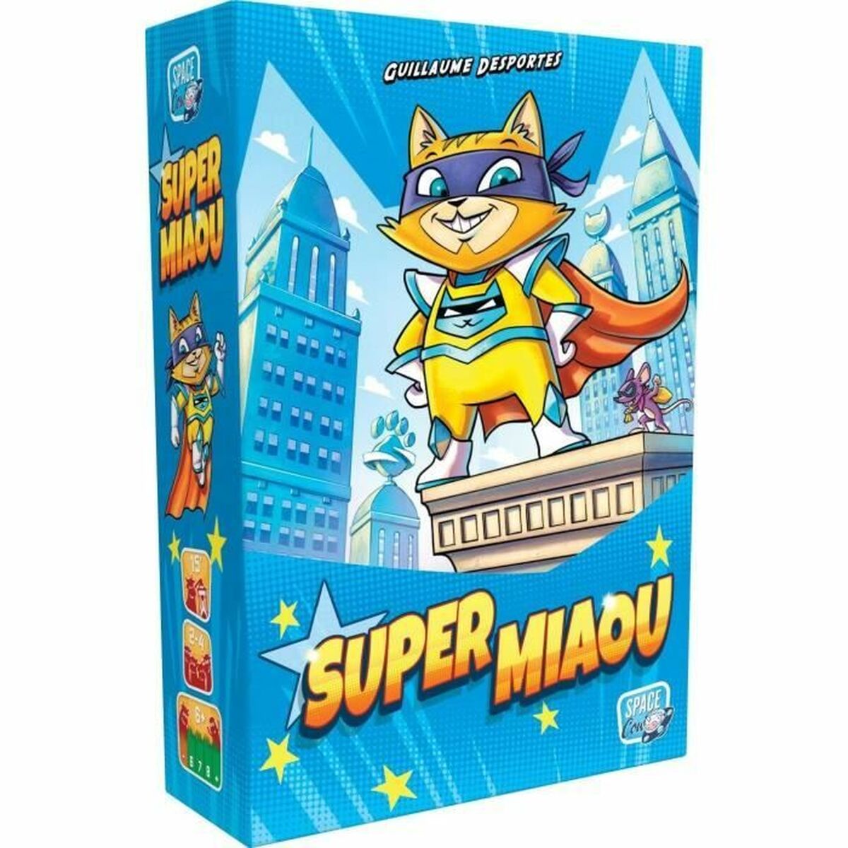 Sällskapsspel Asmodee Super Meow 14 x 4 x 10 cm