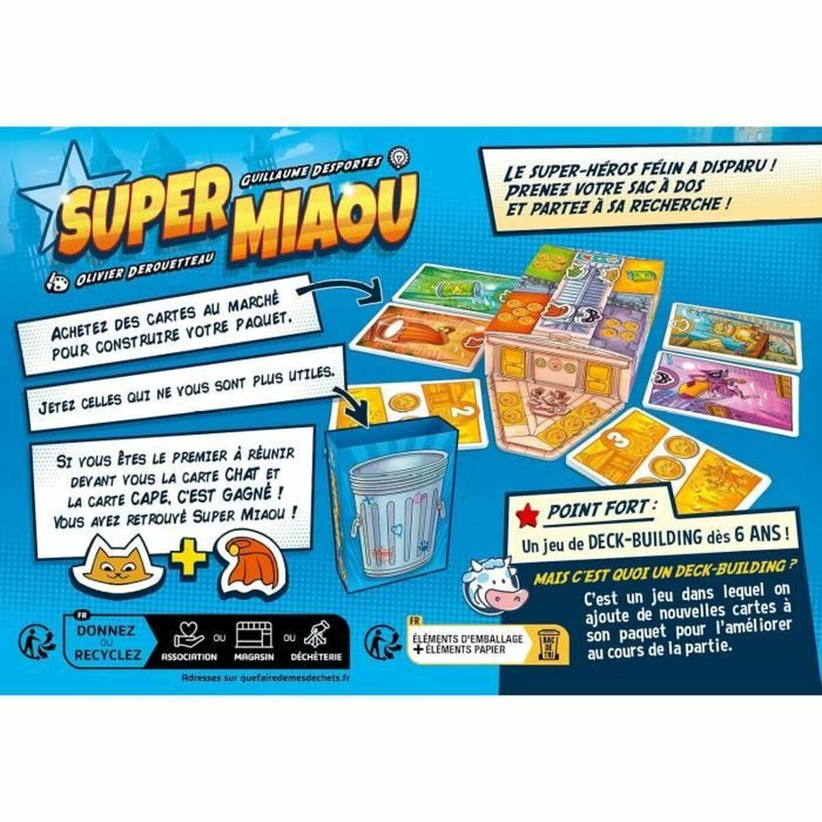 Sällskapsspel Asmodee Super Meow 14 x 4 x 10 cm - 3