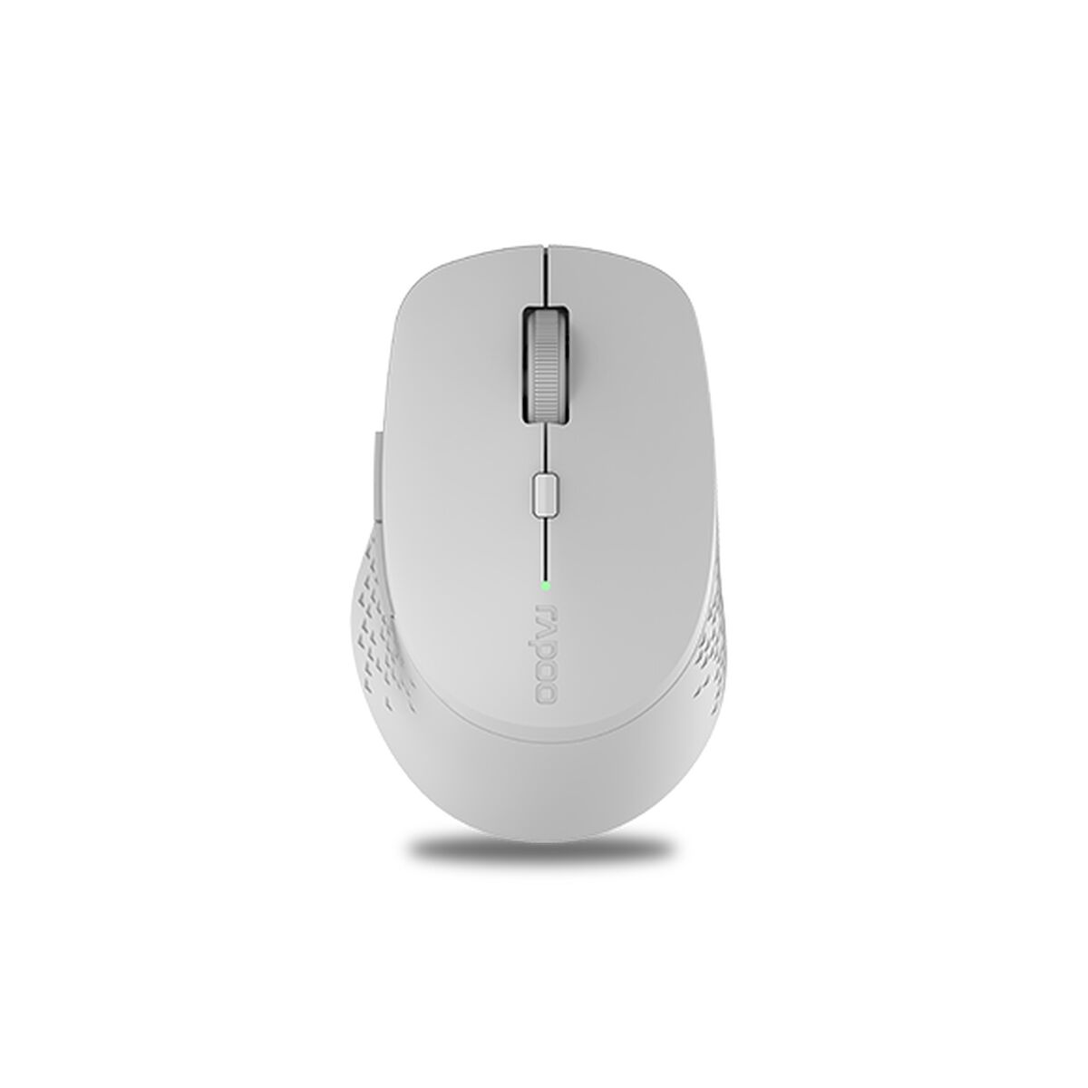 Mus Rapoo 00184340 Vit Grå 1600 dpi