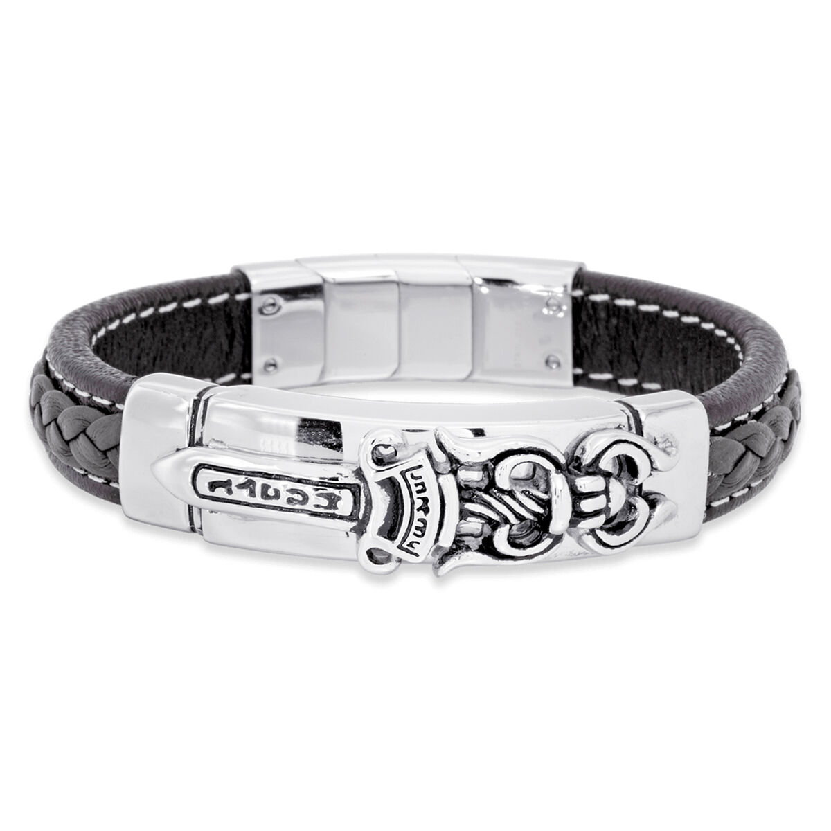 Herrarmband Save Brave SBBVINCENT Läder 19-21 cm - 2