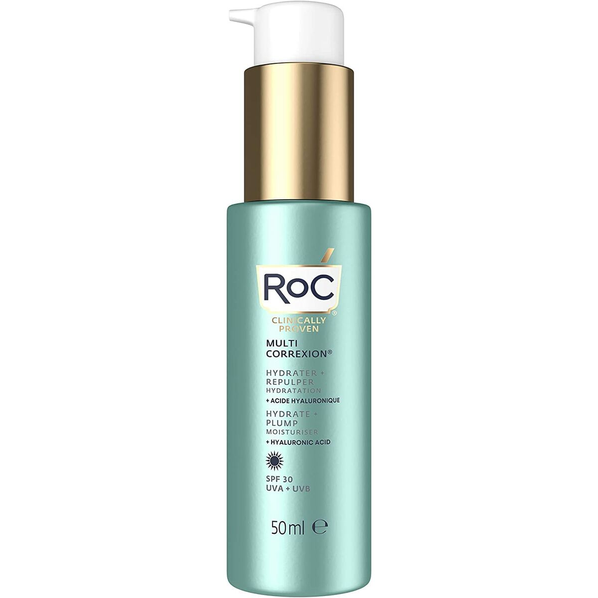 Fuktgivande ansiktskräm Roc Hydrate Plump Spf 30 50 ml
