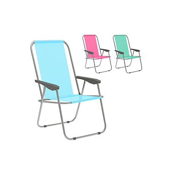 Marbueno Fällbar Stol Stål Blandat Strand och Pool 59X51X83 cm 10355