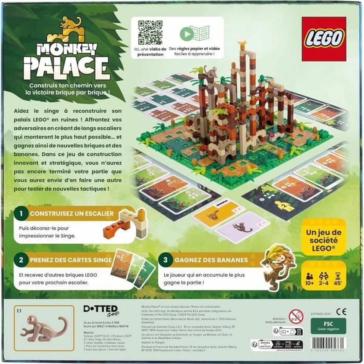 Sällskapsspel Asmodee Lego Monkey Palace - 3