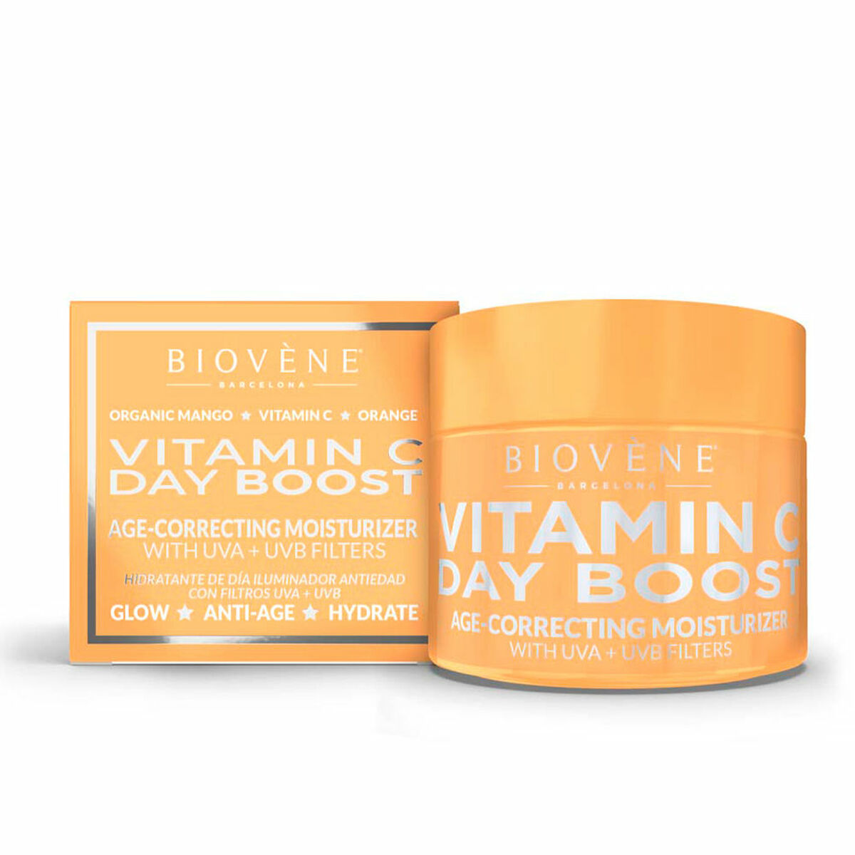 Ansiktskräm Biovène Vitamin C Day Boost 50 ml C-vitamin Fuktgivande