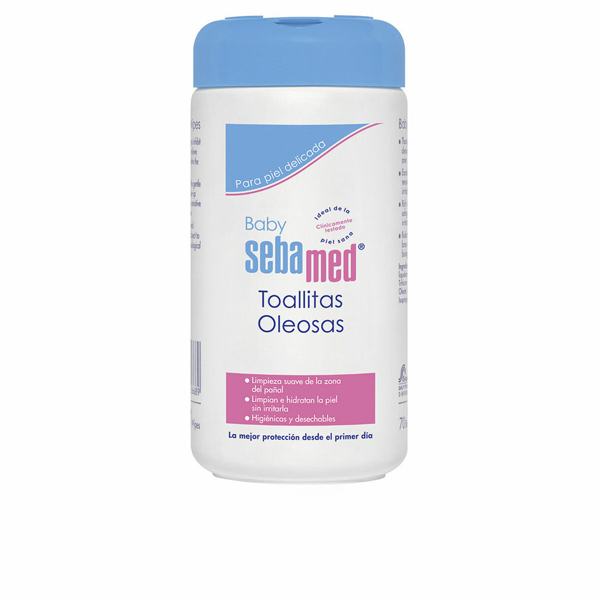 Våtservetter Sebamed Oily (70 antal)