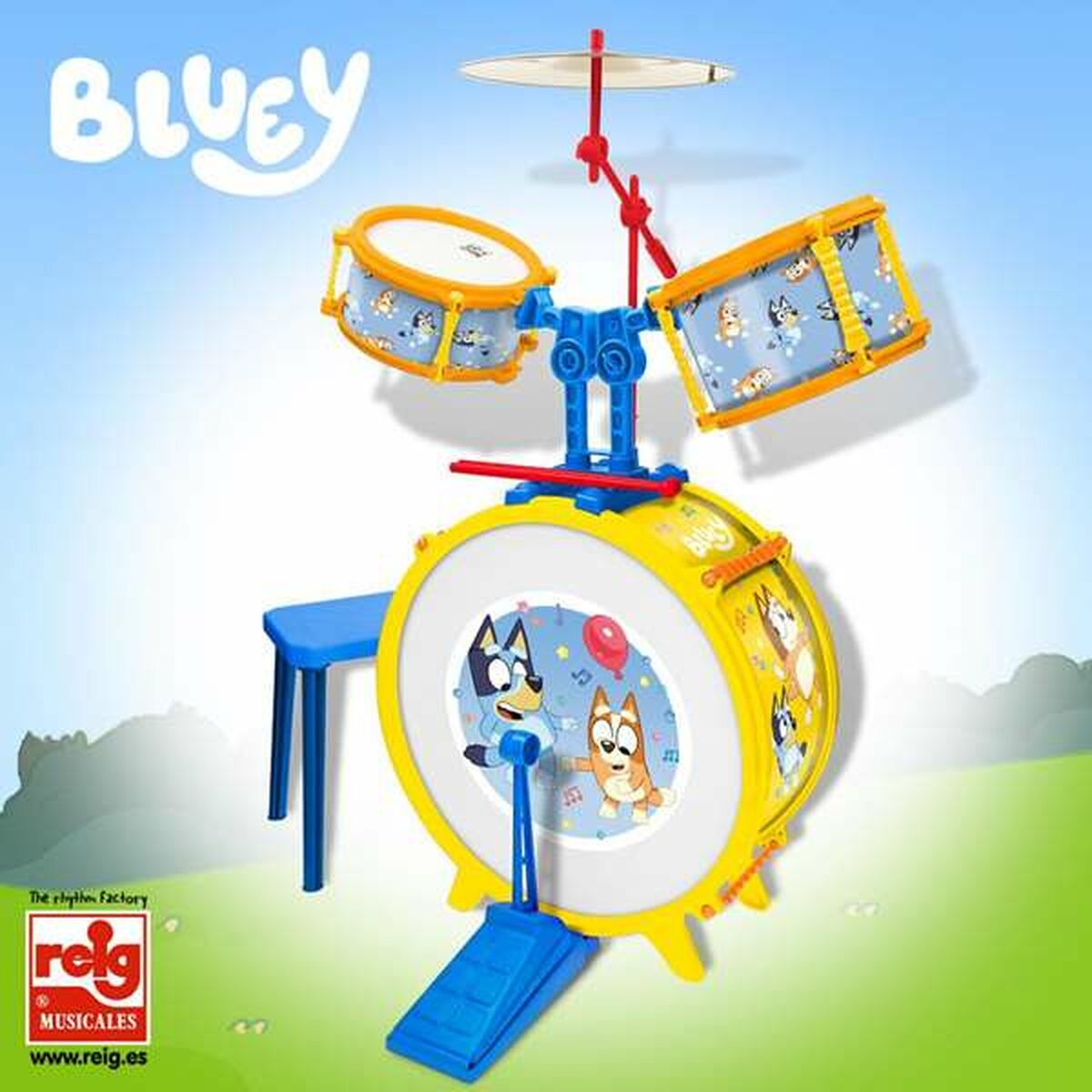 Trumset Bluey Barn 55 x 36 x 38 cm - 2