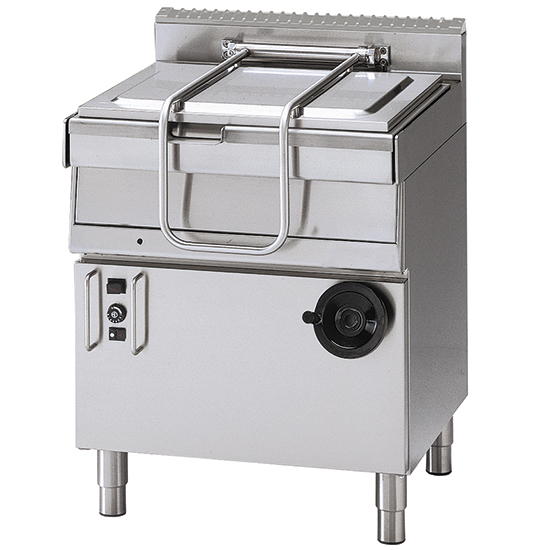 Gas lutande brattpan, 44 liter