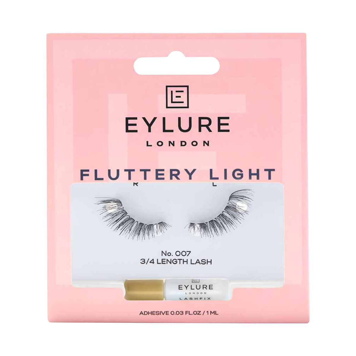 Set med falska ögonfransar Eylure Fluttery Nº 007 Nº 007 (1 antal)
