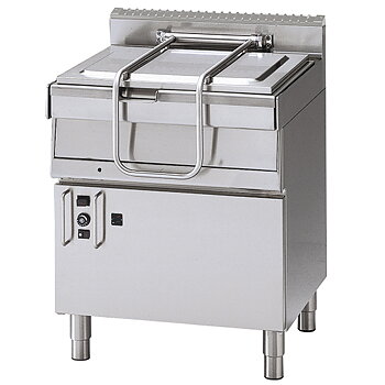 Gas luta brattpan, motordriven, 44 liter