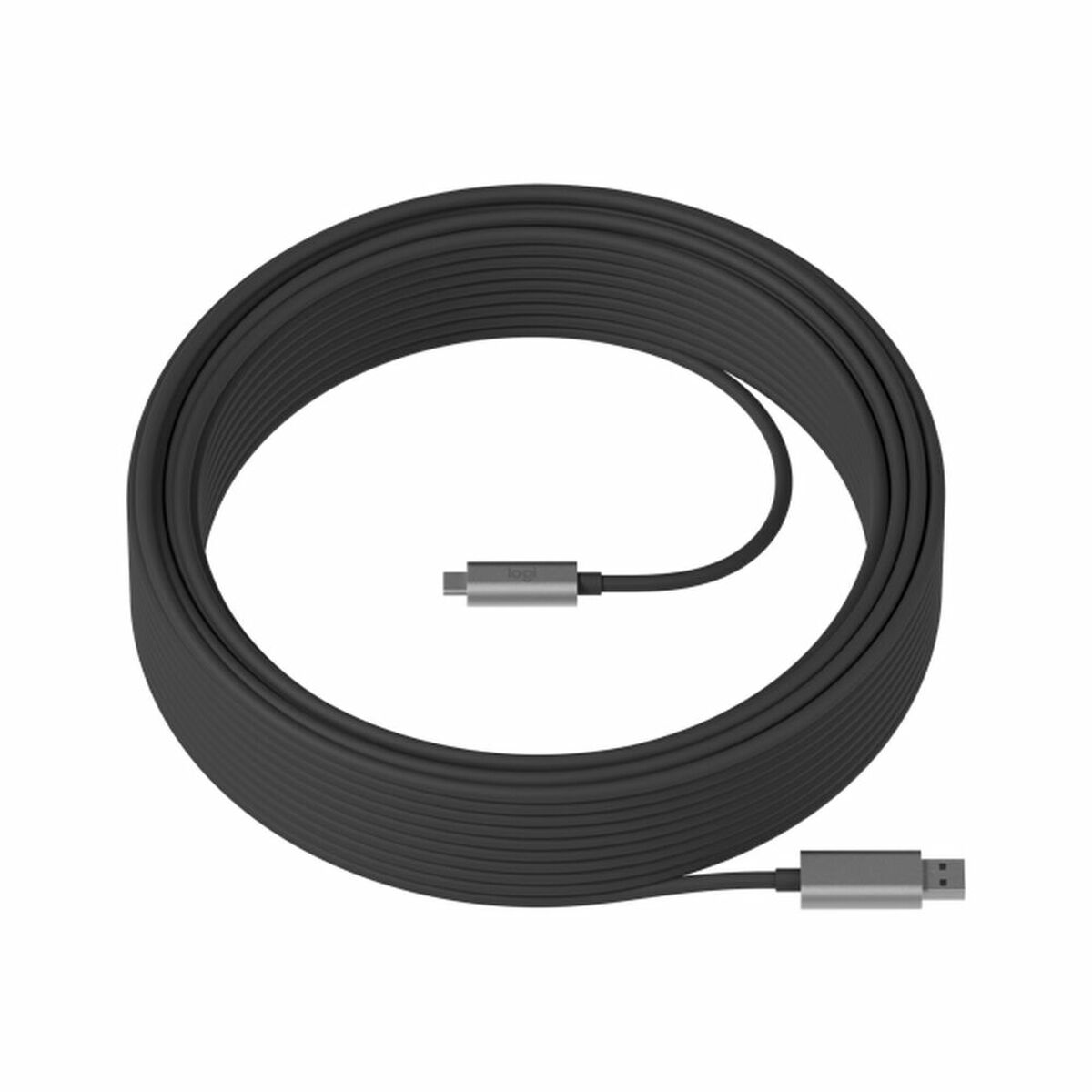 USB A till USB C Kabel Logitech 939-001799 Svart 10 m