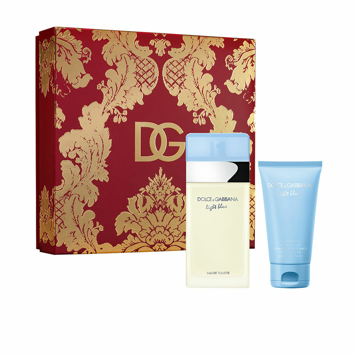 Parfymset Damer Dolce & Gabbana Light Blue Pour Femme 2 Delar