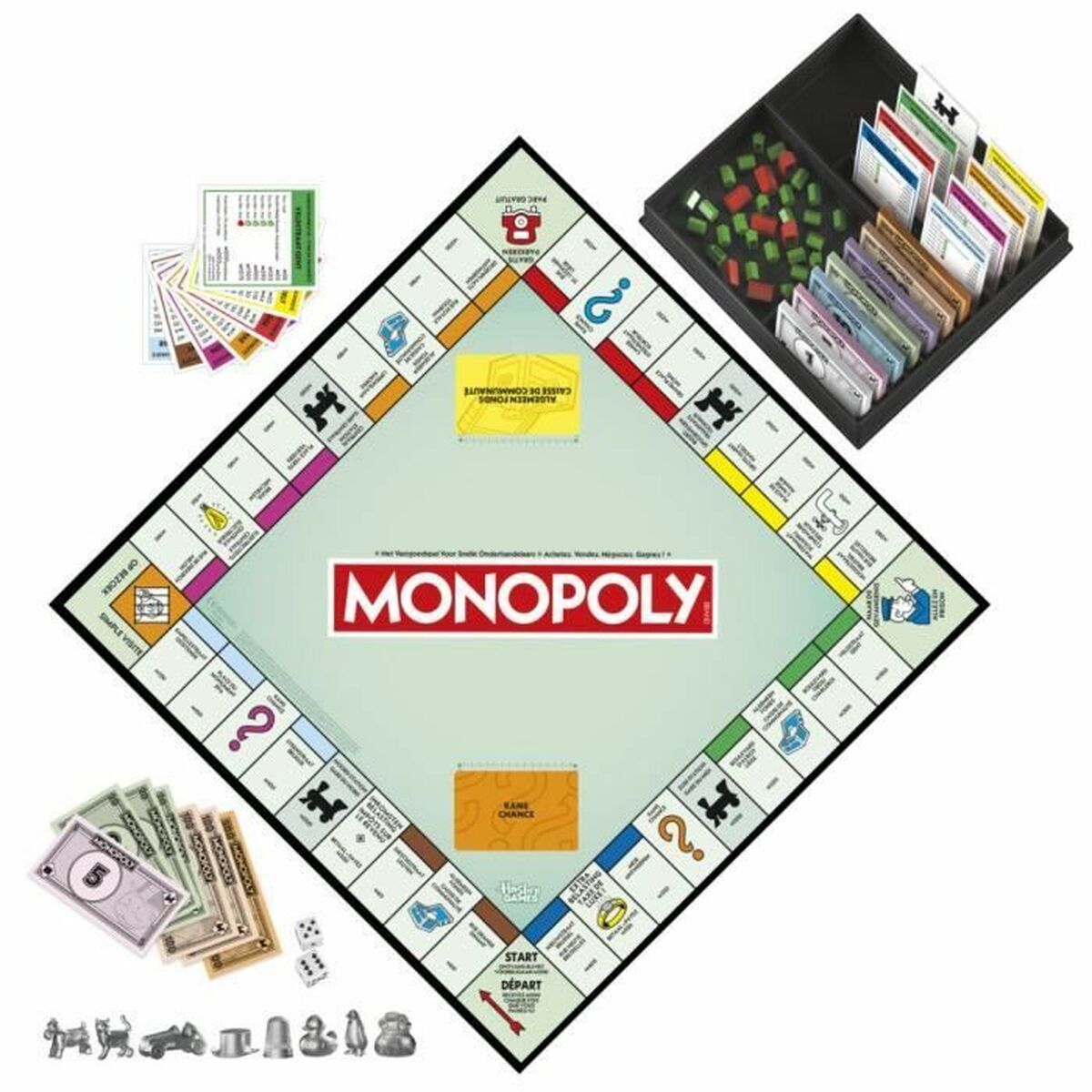 Sällskapsspel Monopoly Hasbro Games 27 x 5 x 27 cm 4 x 50 x 50 cm - 3