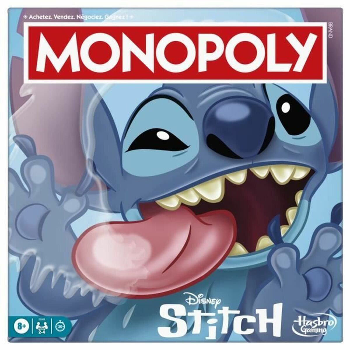 Sällskapsspel Monopoly Monopoly Stitch 27 x 6 x 27 cm