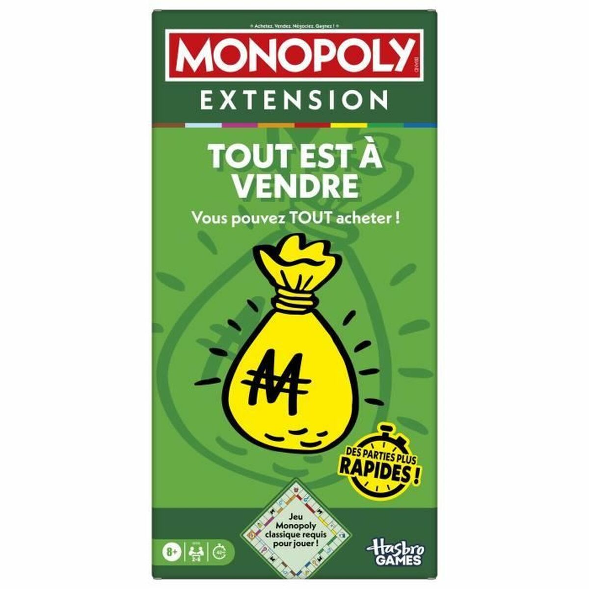Sällskapsspel Monopoly Expansión Monopoly Todo está en venta