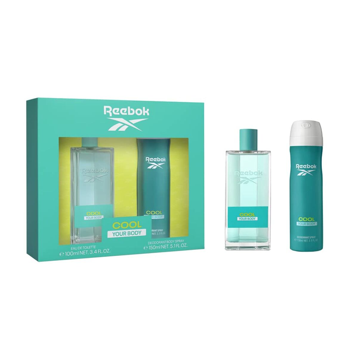 Parfymset Damer Reebok COOL YOUR BODY WOMAN 2 Delar