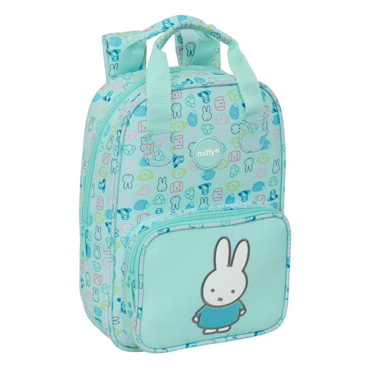 Skolryggsäck Miffy Friends Blå 20 x 28 x 8 cm