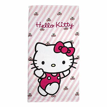 Strandbadduk Hello Kitty 70 x 140 cm