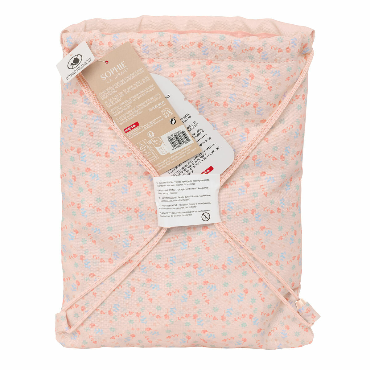 Skopåse med remmar Sophie la Girafe 26 x 34 x 1 cm - 2