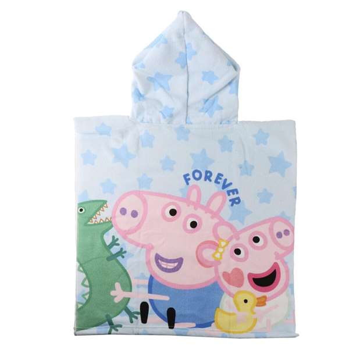 Badduksponcho med luva Peppa Pig Ljusblå 55 x 77 cm - 2