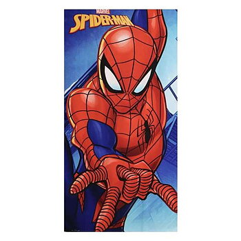 Strandbadduk Spider-Man Blå 70 x 140 cm