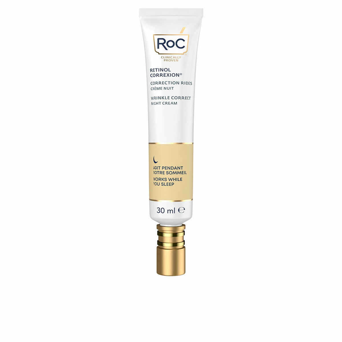 Anti-aging nattkräm Roc Wrinkle Correct 30 ml
