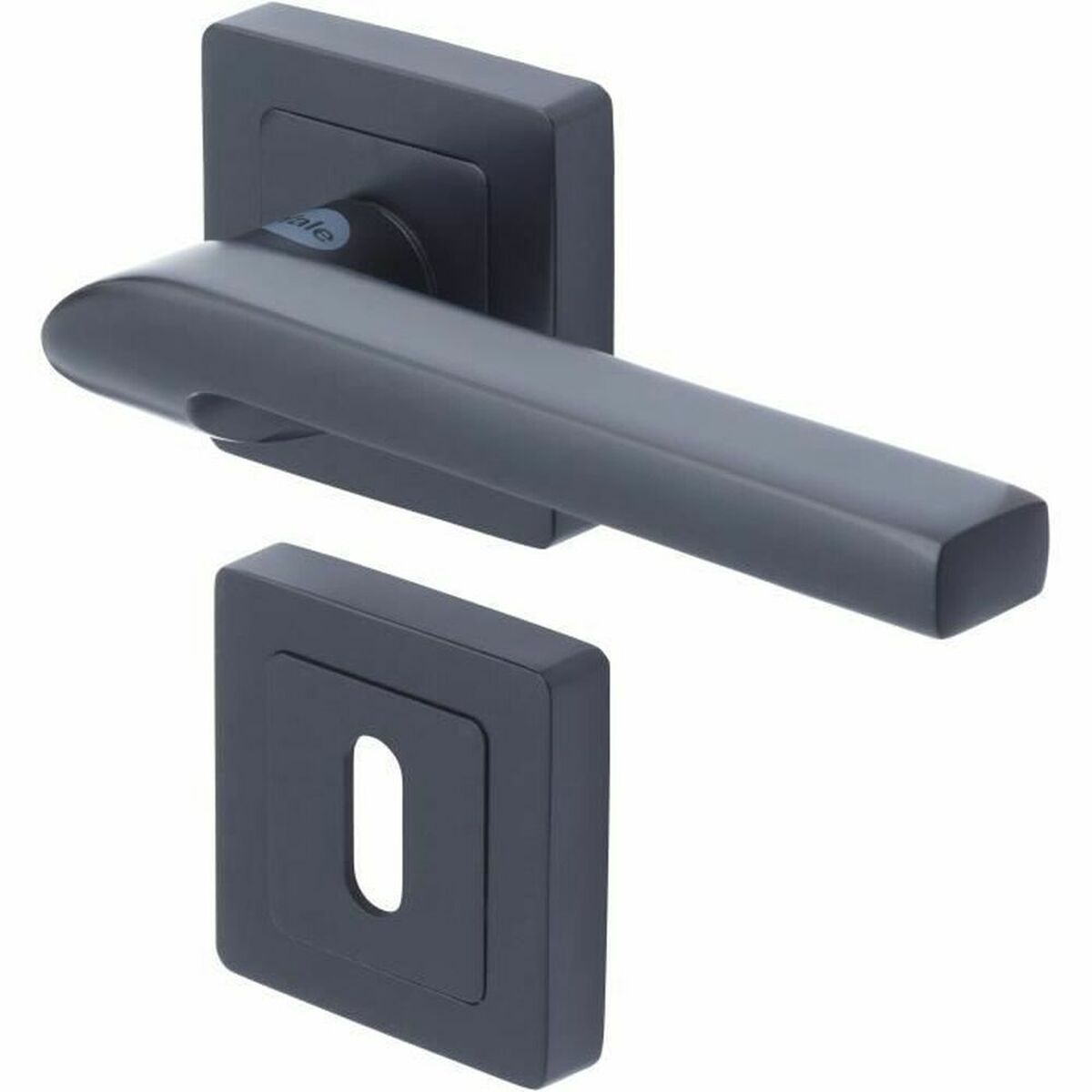 Dörrhandtag Yale YPP7-S-PC Sienna Svart Aluminium