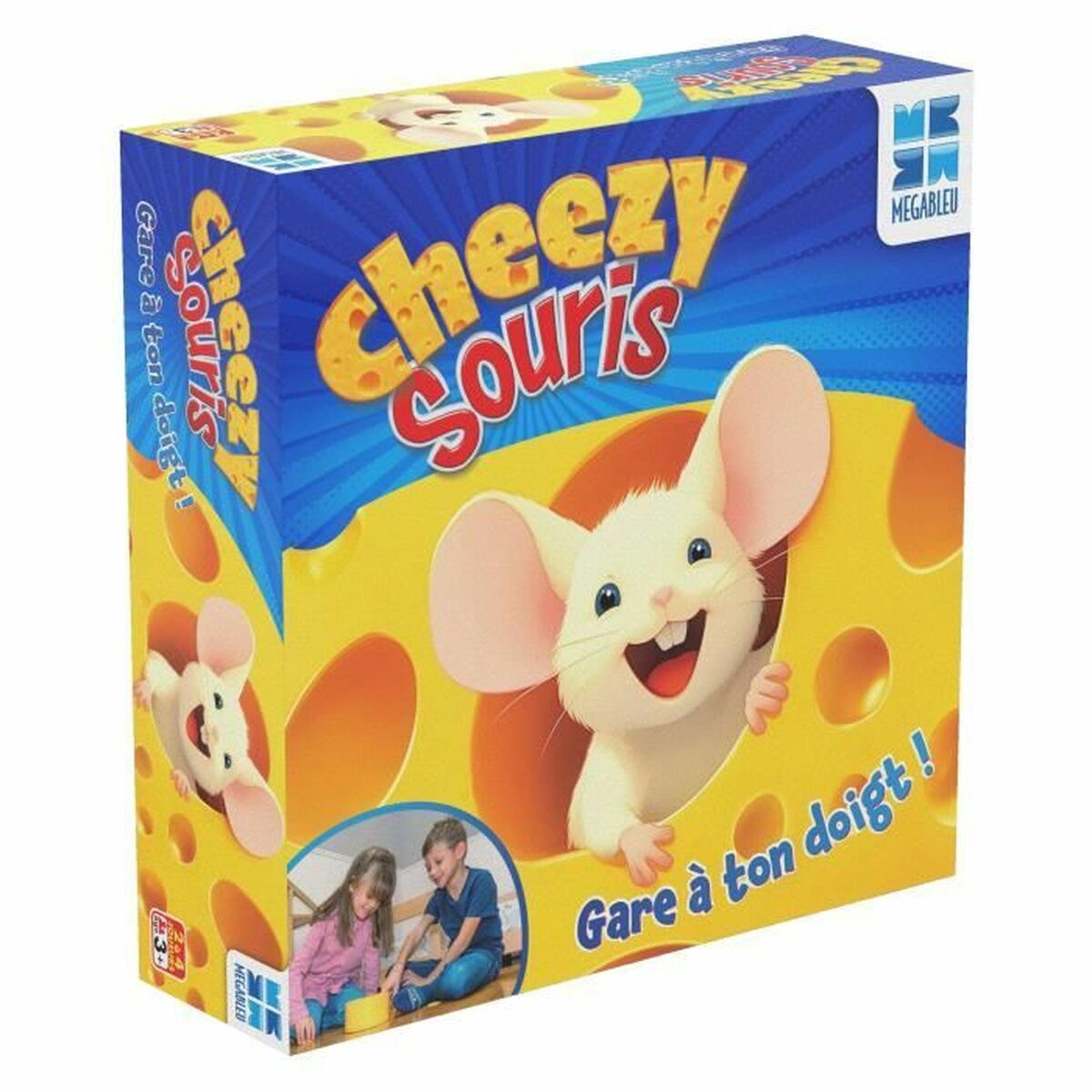 Sällskapsspel Megableu CHEEZY MOUSE 26 x 8 x 26 cm 27 x 8 x 27 cm