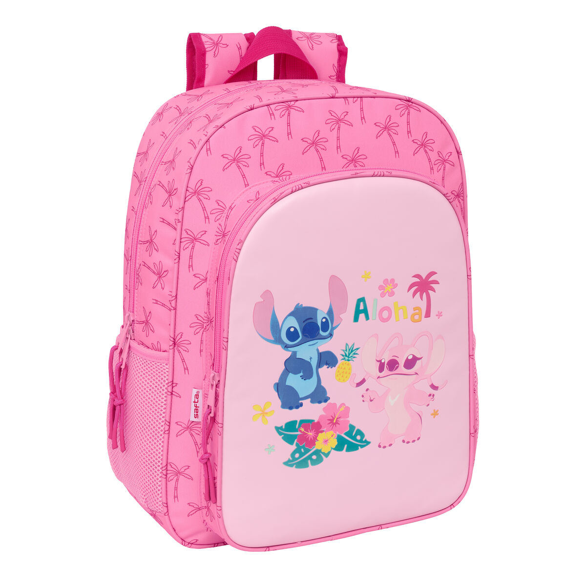 Skolryggsäck Lilo & Stitch Chill Rosa 33 x 42 x 14 cm - 3