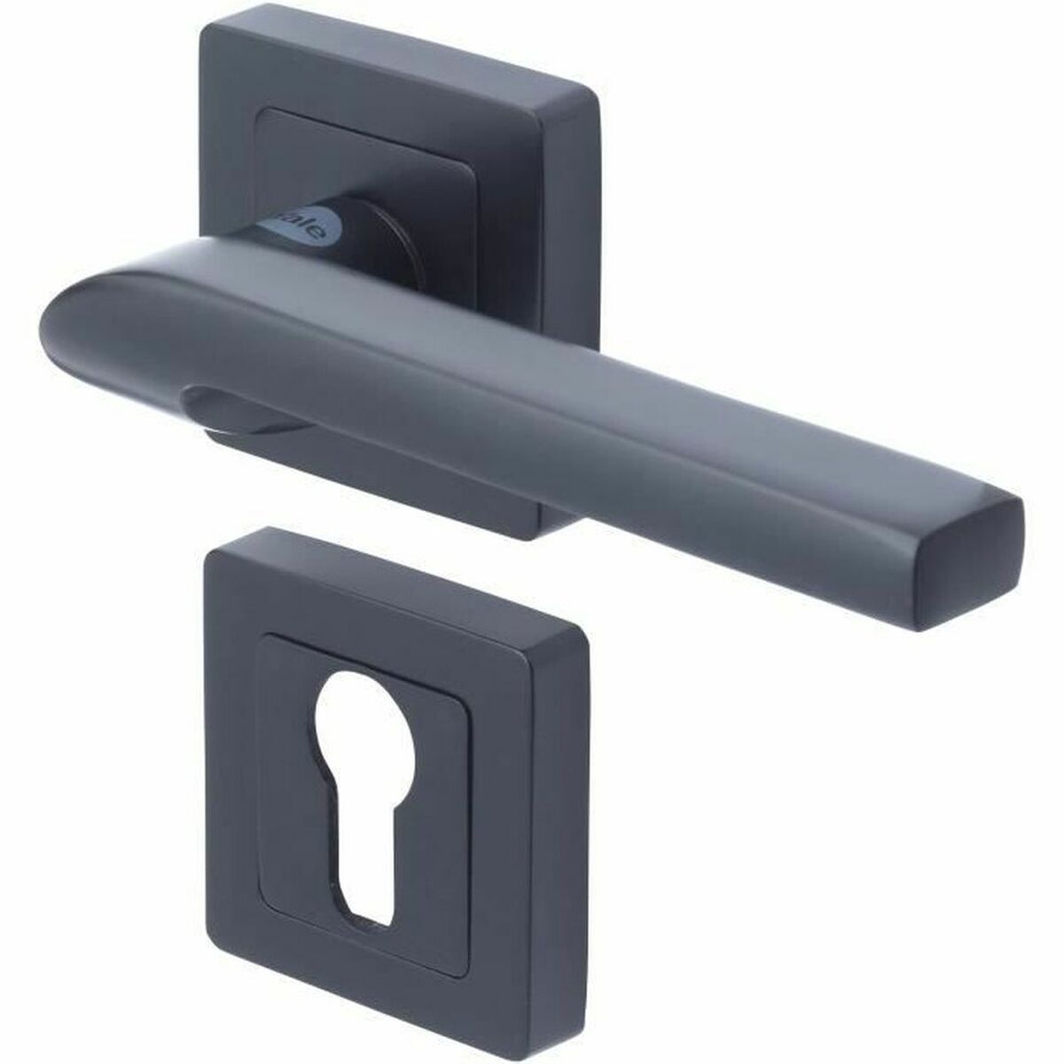 Dörrhandtag Yale YPP7-S-PE Sienna Svart Aluminium