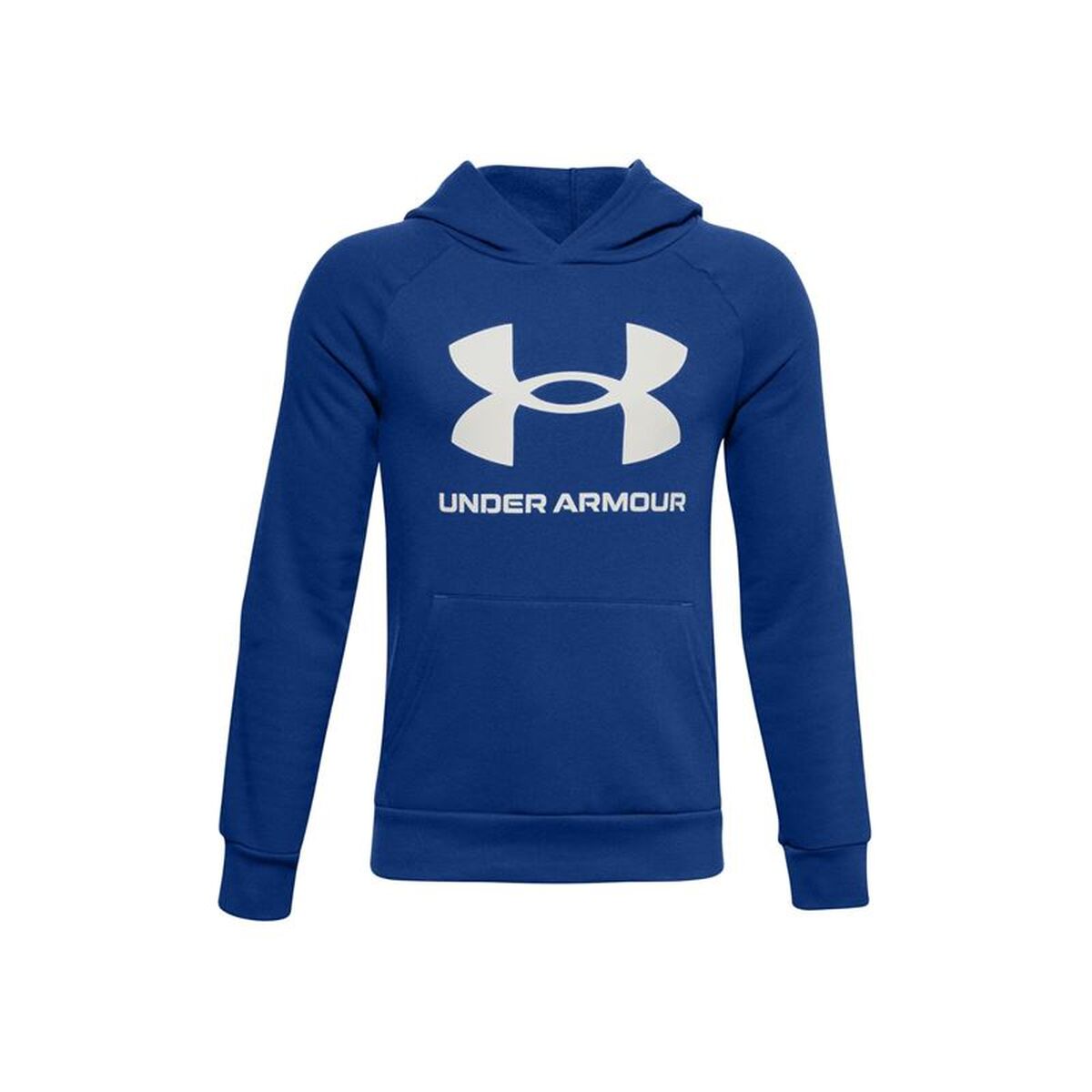Tröja med huva Unisex Under Armour Colorblock Crewneck Blå