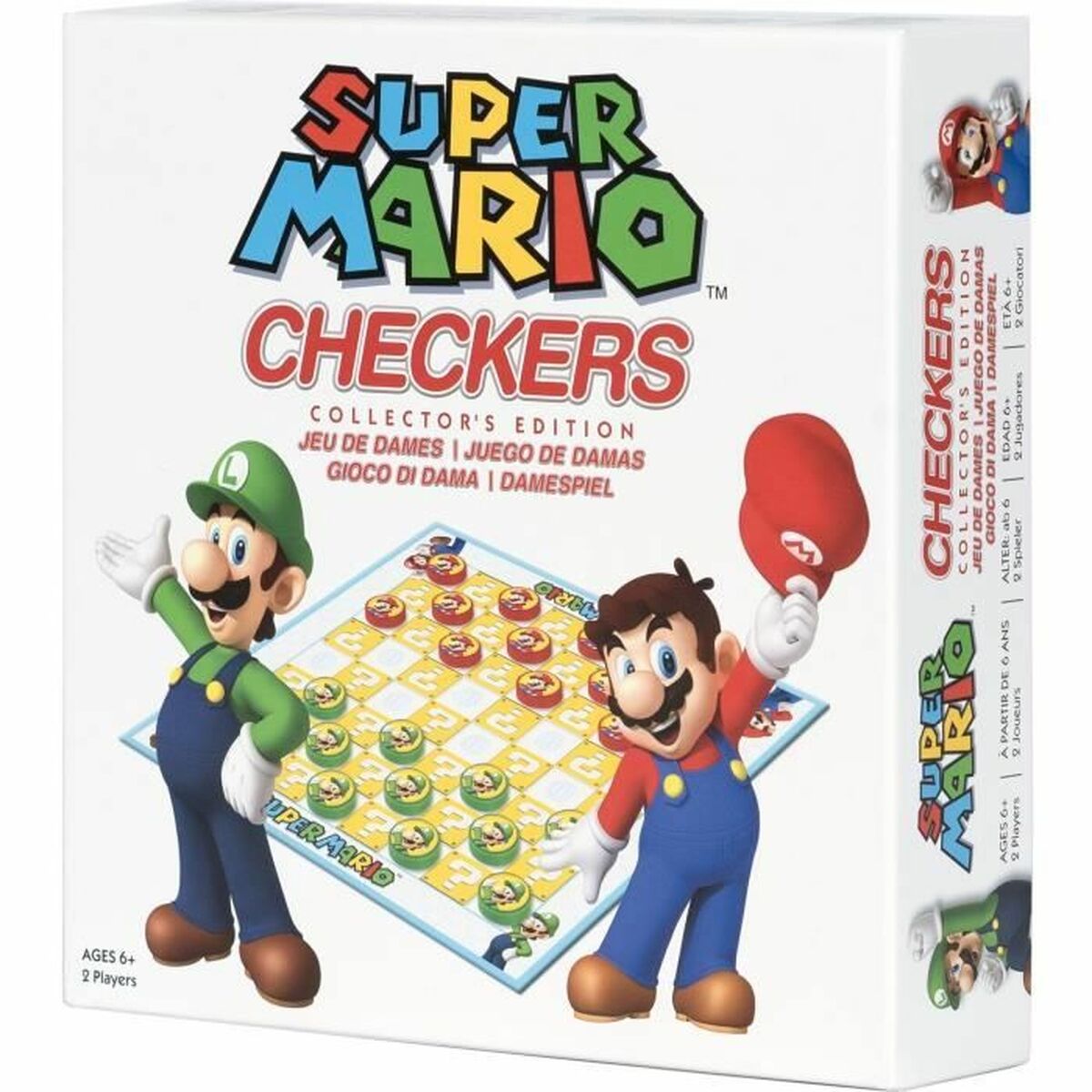Sällskapsspel Goliath Super Mario Checkers 20 x 5 x 20 cm