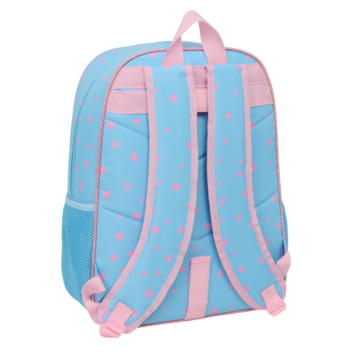 Skolryggsäck Lilo & Stitch Happy Himmelsblå 33 x 42 x 14 cm - 3