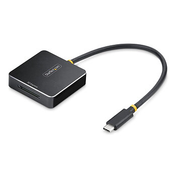 Extern Kortläsare Startech 1B-USB-C-SDE-ADAPTER Svart