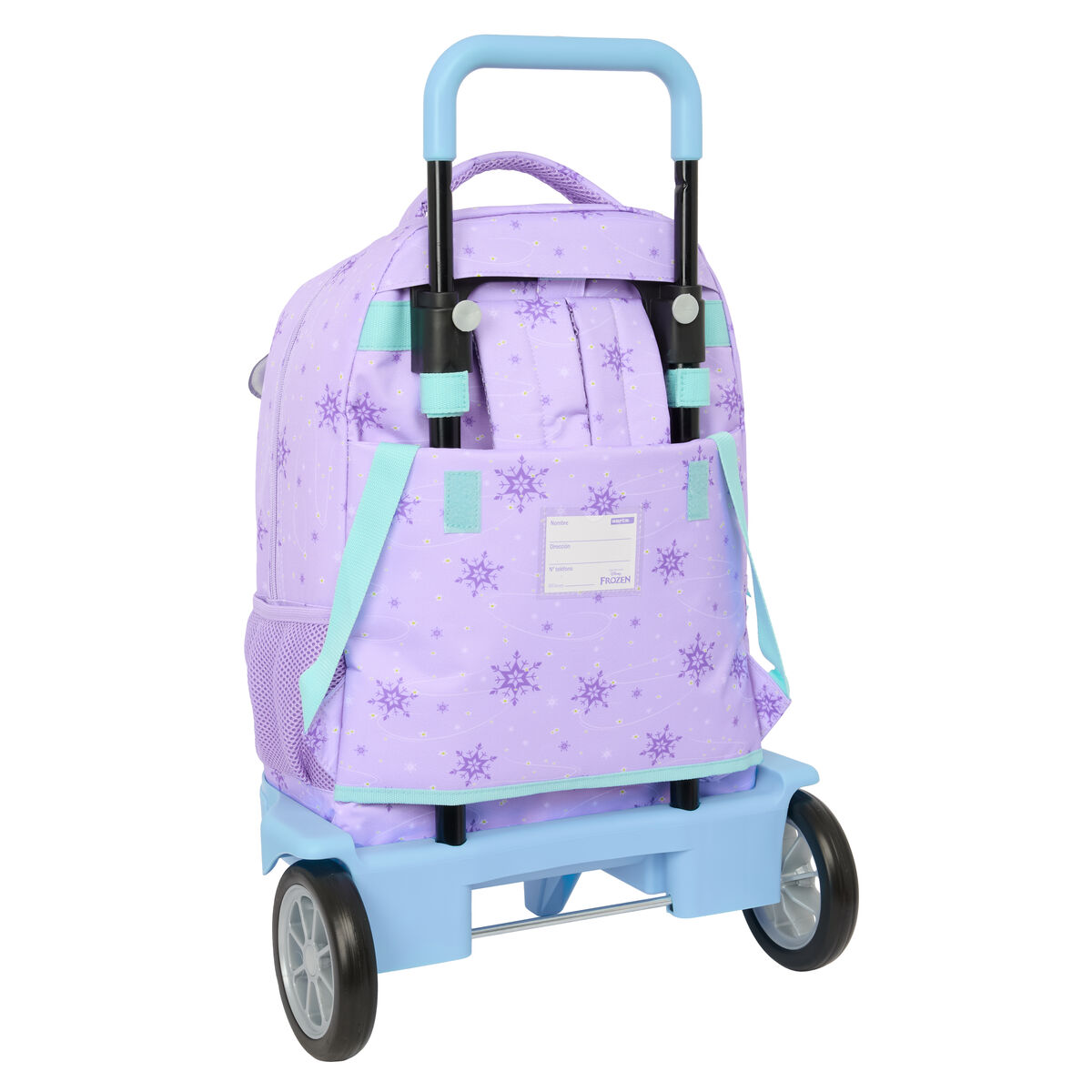 Skolväska med hjul Frozen Spirit Lila 33 x 45 x 22 cm - 2