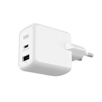 Väggladdare KSIX Vit 45 W