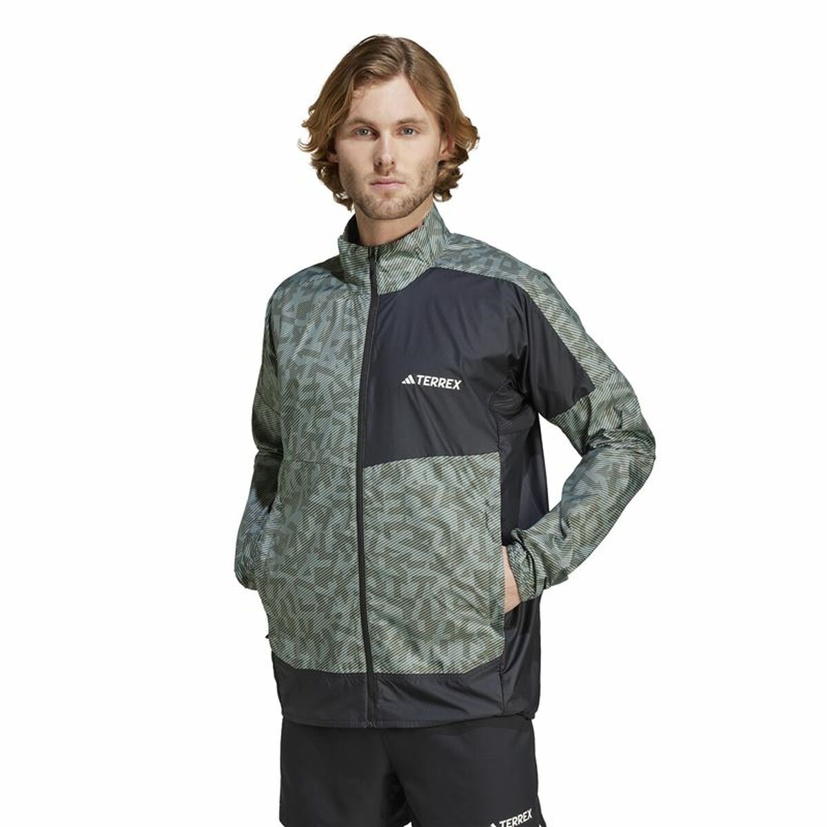 Vindjacka Adidas Terrex Grå - 2