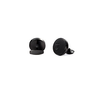 Manschettknappar Lancaster GLA004A-BK 2 cm