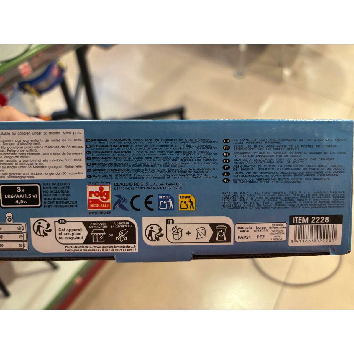 Leksaksmikrofon Sonic Stående MP3 - 2
