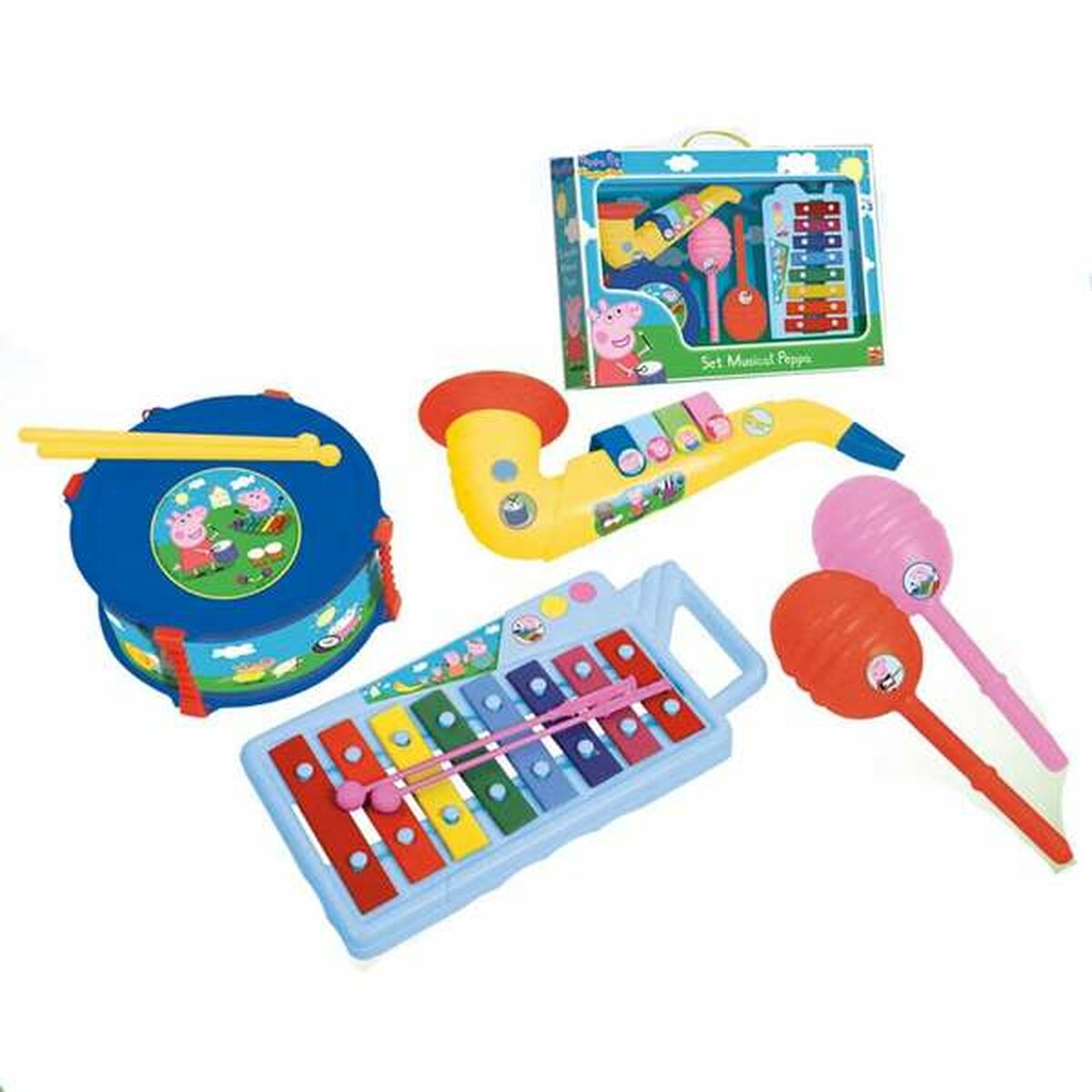 Leksak musikinstrument set Reig 9 Delar - 3
