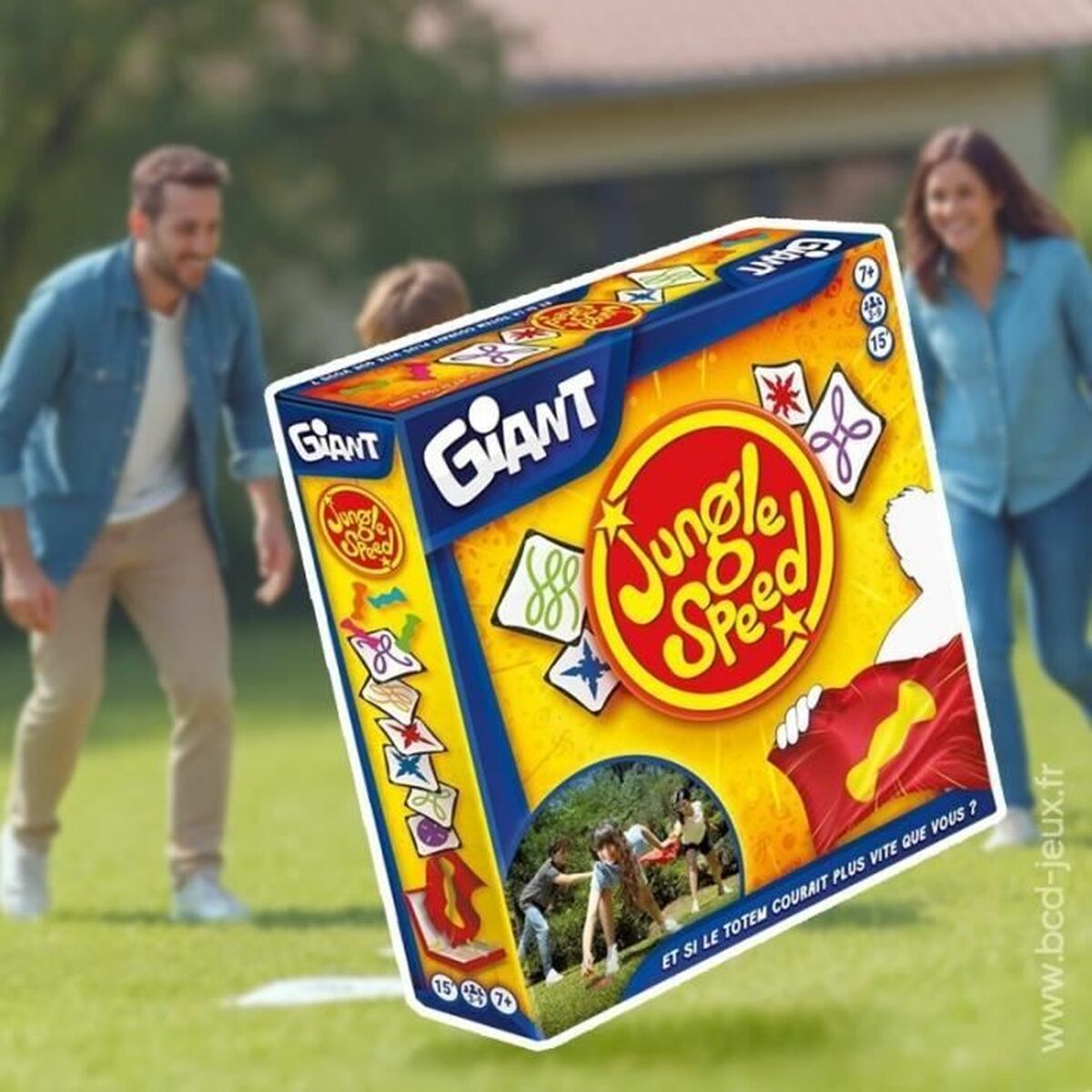 Sällskapsspel Asmodee Gigante de velocidad de jungla FR 26 x 6 x 26 cm - 3