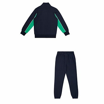 Träningsoverall, Barn Champion Full Zip Suit Mörkblå Marinblå