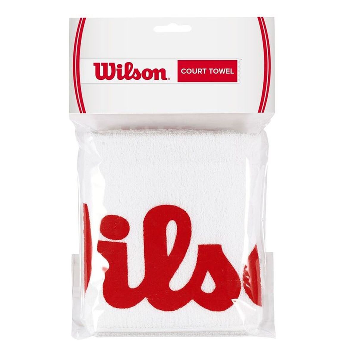 Träningshandduk Wilson Court  Vit